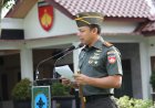 Dandim Magelang Pimpin Upacara Bendera 17-an